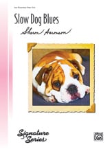 Slow Dog Blues piano sheet music cover Thumbnail